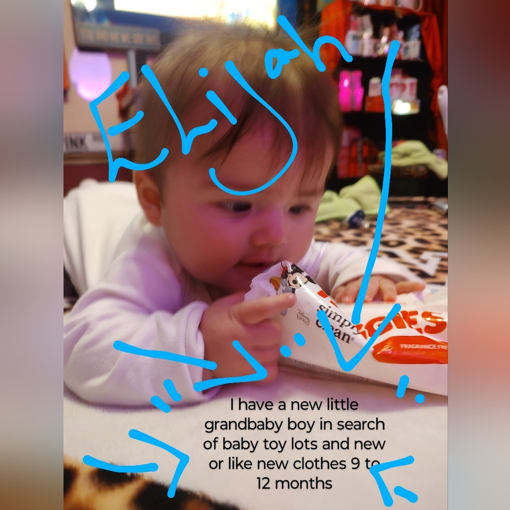 iso baby toy lots baby boy clothes